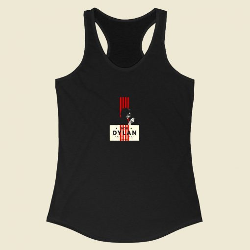 Bob Dylan Racerback Tank Top Style