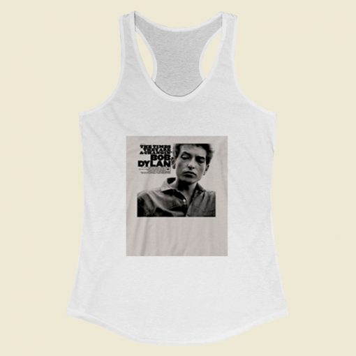 Bob Dylan Times They Are A Changin Women Racerback Tank Top