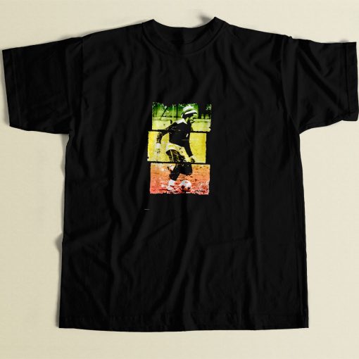 Bob Marley Play Football 80s Men T Shirt