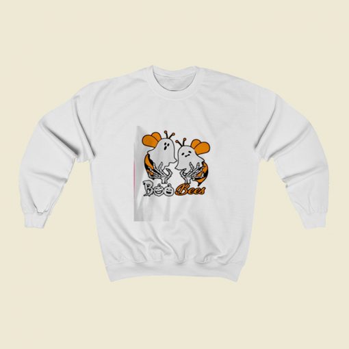 Boo Bees And Skeleton Christmas Sweatshirt Style