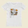 Boo Bees And Skeleton Women T Shirt Style