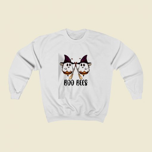 Boo Bees Witch Halloween Christmas Sweatshirt Style