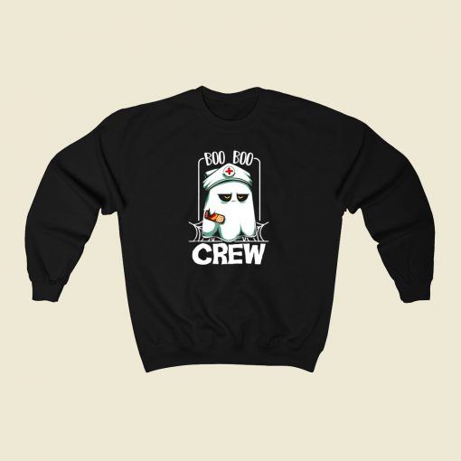 Boo Boo Crew 80s Fashionable Sweatshirt