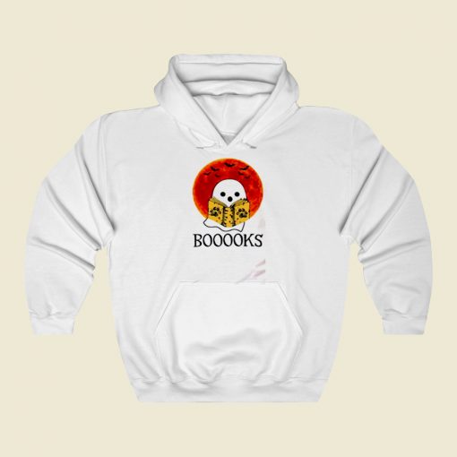 Booooks Halloween Street Hoodie Style