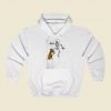 Boxer Dog Biting Skeleton Street Hoodie Style