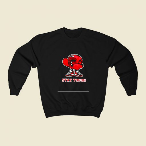 Boxing Stay Touch 80s Fashionable Sweatshirt