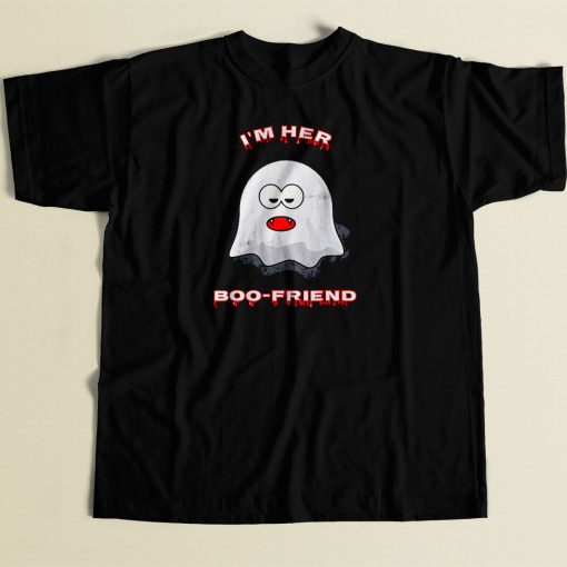 Boyfriend Ghost Halloween 80s Men T Shirt