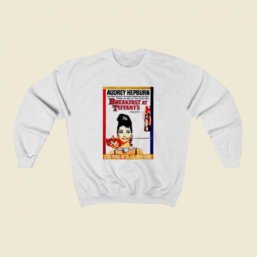 Breakfast At Tiffanys Christmas Sweatshirt Style