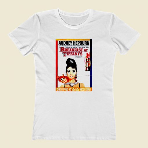 Breakfast At Tiffanys Women T Shirt Style