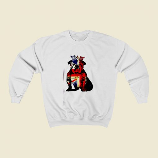 Buldog British Union Christmas Sweatshirt Style