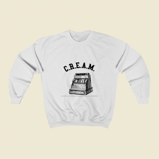 C R E A M Money Christmas Sweatshirt Style