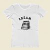 C R E A M Money Women T Shirt Style