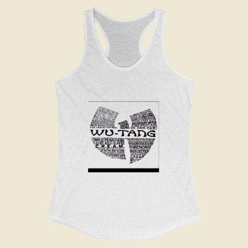 C.R.E.A.M. Wu Tang Clan Women Racerback Tank Top