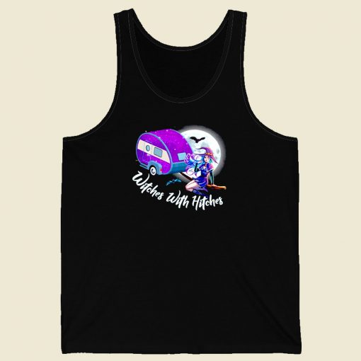 Camping Halloween Men Tank Top