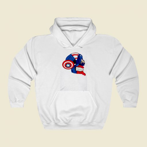 Cap Bent Back Skull Street Hoodie Style