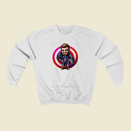 Captain America Avengers Christmas Sweatshirt Style