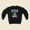 Captain Mike 80s Fashionable Sweatshirt