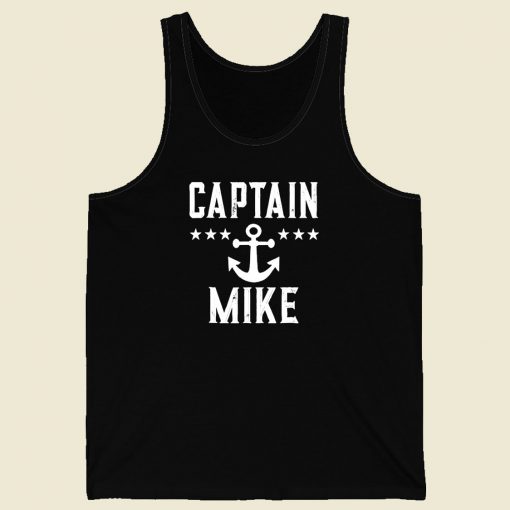 Captain Mike Men Tank Top