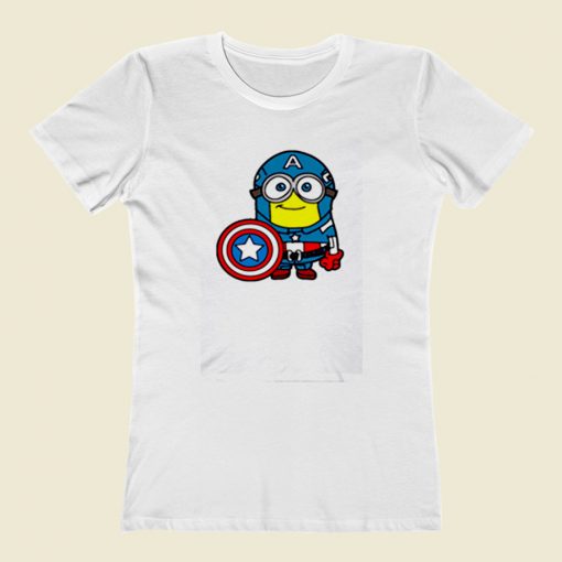 Captain Minerica Women T Shirt Style