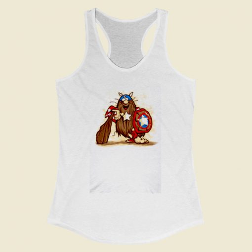 Captain Women Racerback Tank Top