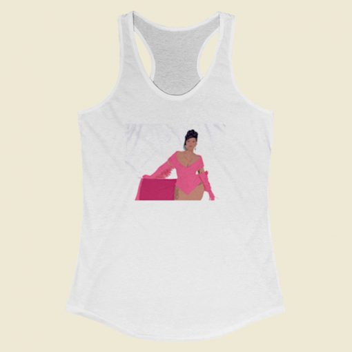 Cardi B Art Women Racerback Tank Top