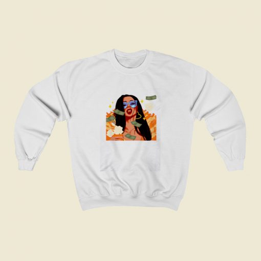 Cardi B Awesome Christmas Sweatshirt Style