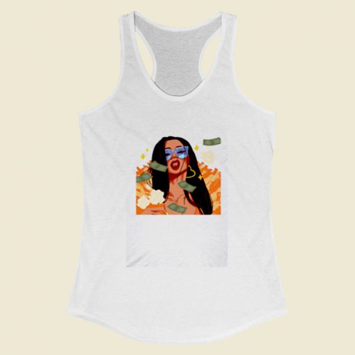 Cardi B Awesome Women Racerback Tank Top