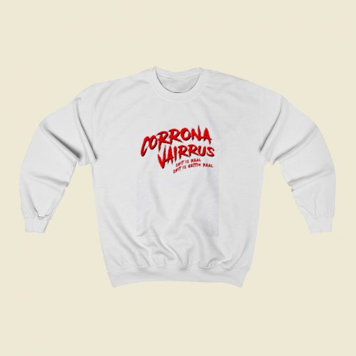 Cardi B Corona Virus Christmas Sweatshirt Style