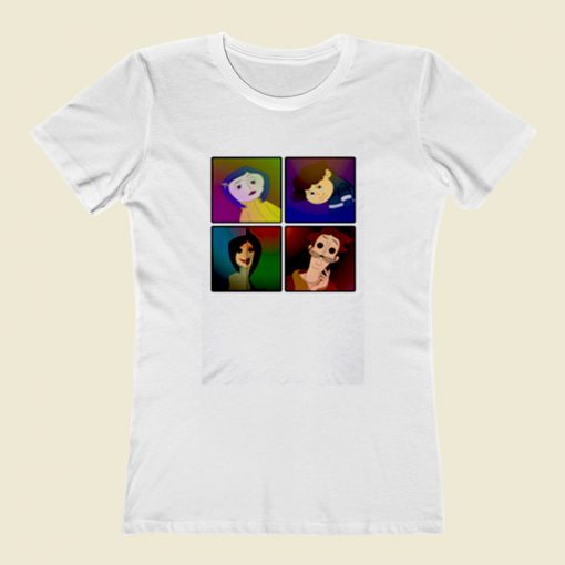 Cartoonized Coraline Women T Shirt Style