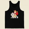 Cat Christmas Gifts Santa Men Tank Top