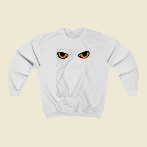 Cat Eyes Christmas Sweatshirt Style