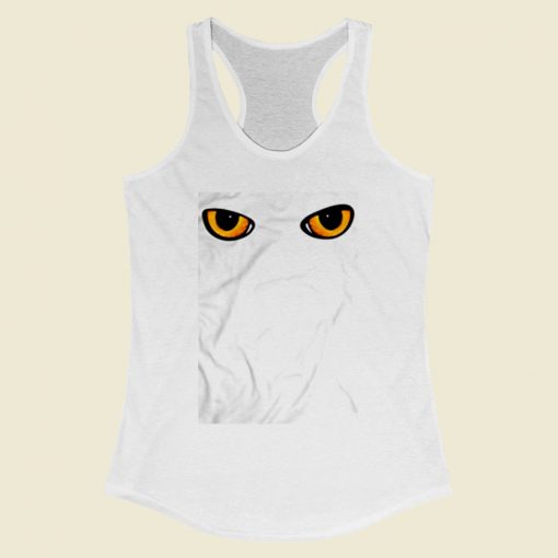 Cat Eyes Women Racerback Tank Top