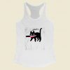 Cat What Women Racerback Tank Top