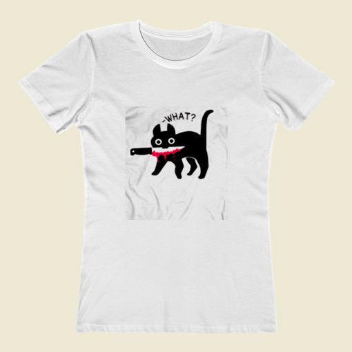 Cat What Women T Shirt Style