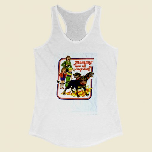 Cerberus Ringer Women Racerback Tank Top