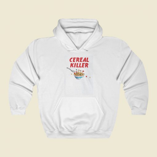 Cereal Killer Pun Street Hoodie Style