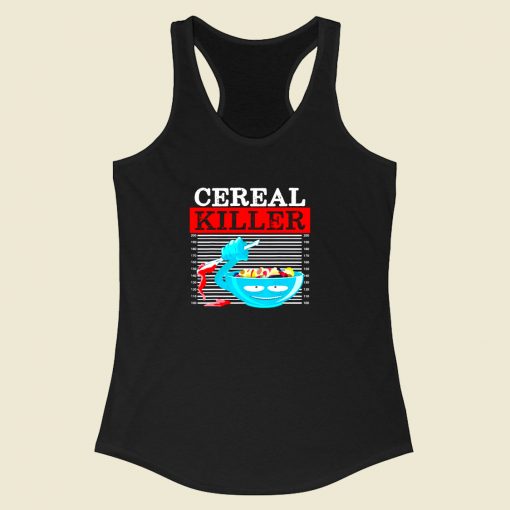 Cereal Killer Racerback Tank Top Style