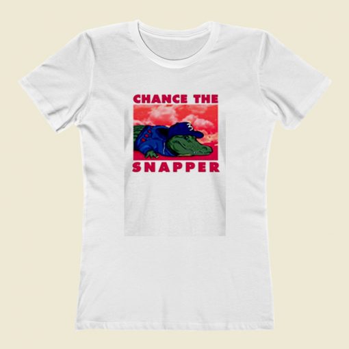 Chance The Snapper Chicago Alligator Women T Shirt Style