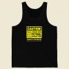 Character Caution Men Tank Top