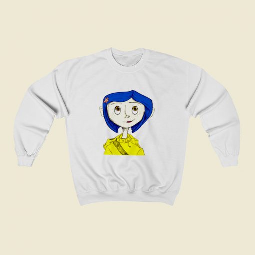 Character Coraline From The Animated Movie Christmas Sweatshirt Style