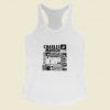 Charles Manson Criminal Poster Women Racerback Tank Top