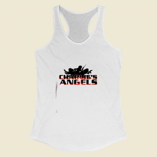 Charlies Angels Women Racerback Tank Top