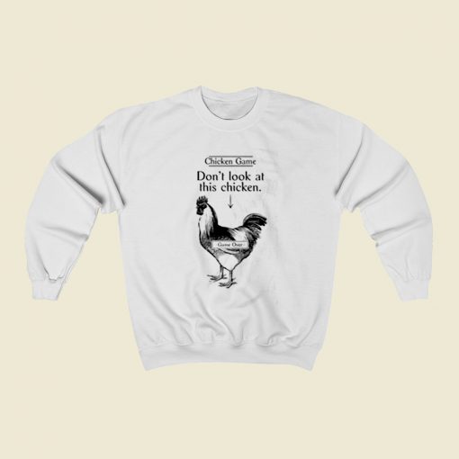 Chicken Game Christmas Sweatshirt Style