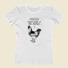 Chicken Game Women T Shirt Style