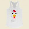 Chicken Halloween Costume Women Racerback Tank Top