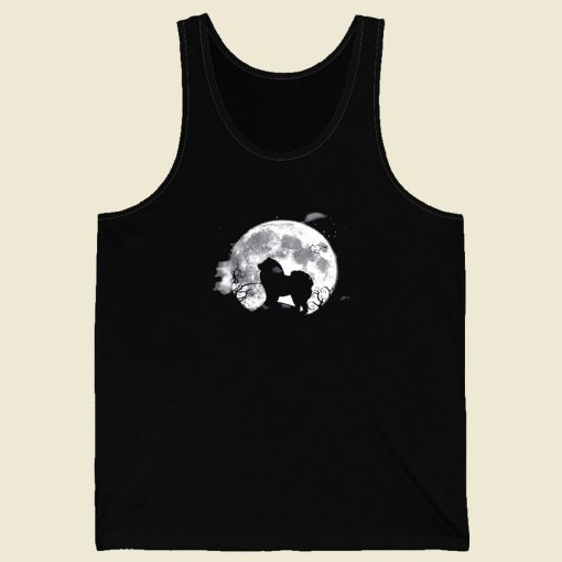 Chow Chow Halloween Men Tank Top