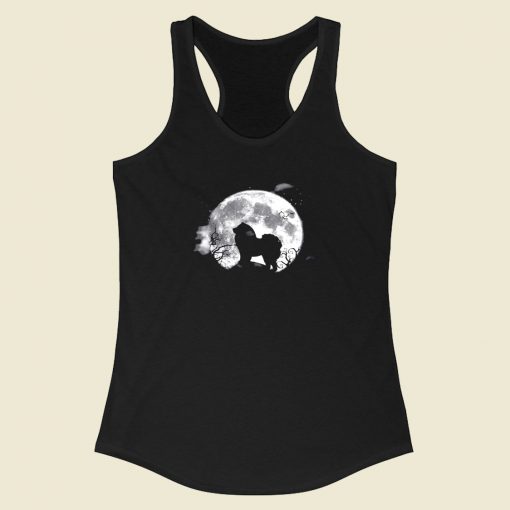 Chow Chow Halloween Racerback Tank Top Style