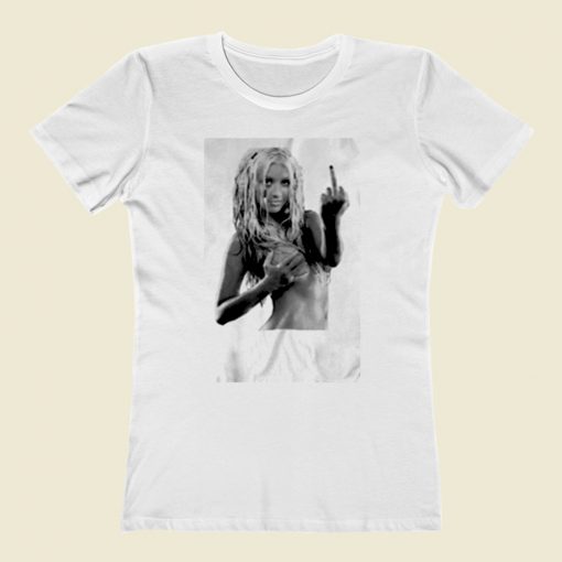 Christina Aguilera Women T Shirt Style