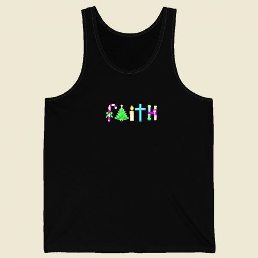 Christmas Faith Men Tank Top