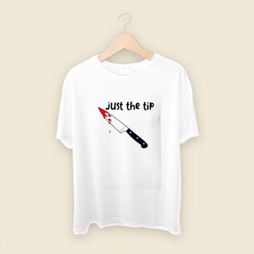 Chucky Knife Just The Tip Killer Halloween Men T Shirt Style